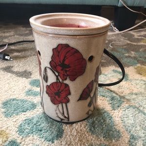 Scentsy Warmer-Field of Poppies